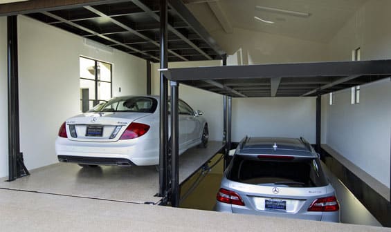 Vesari Dual Car Lift Garage