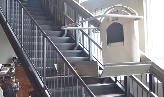 Garaventa Indoor Inclined wheelchair lift