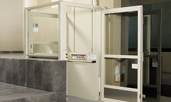 Indoor Vertical Wheelchair Lift