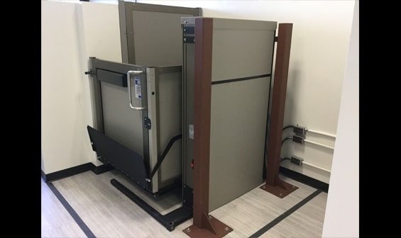 vertical wheelchair lift