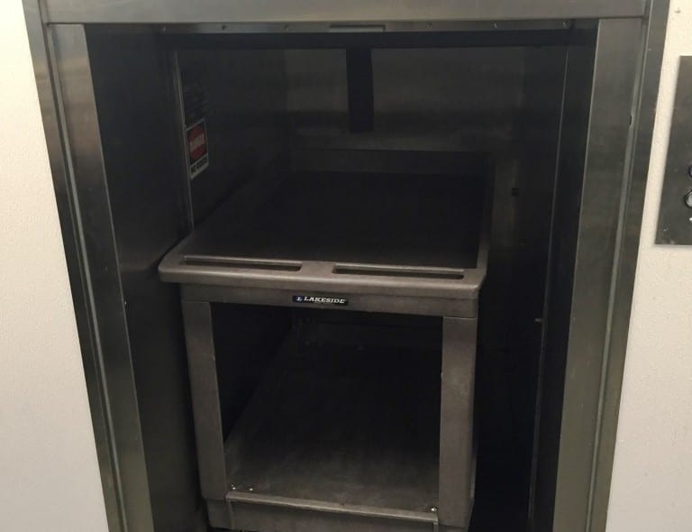 dumbwaiter for commercial kitchens