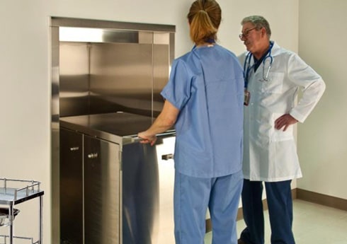 medium duty dumbwaiter for hospitals