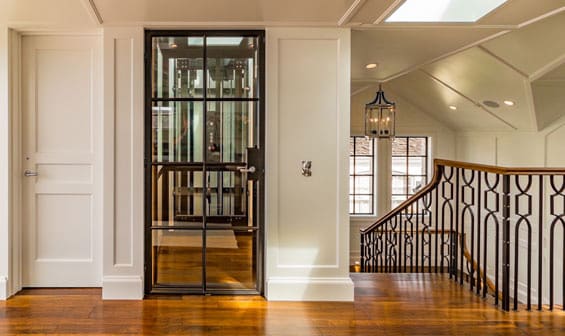 Interior home elevator