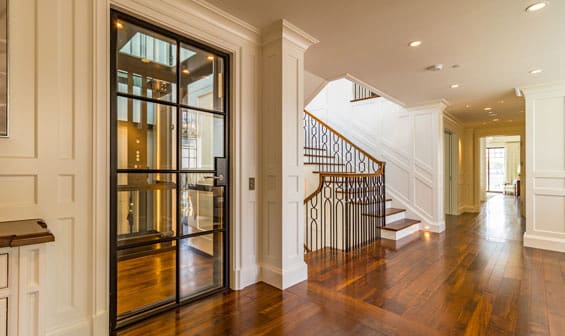 rocky mountain elevator installed in home